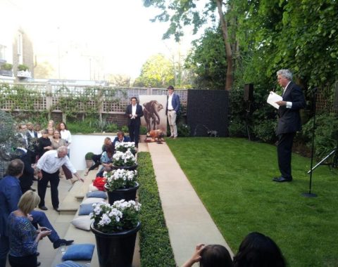 EAL - Fundraising in London for elephant protection & conservation - Big Success!