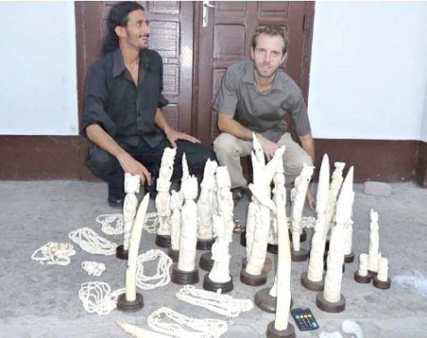 Elephant Action League - Ofir Drori of LAGA and Luc Mathot of Conservation Justice