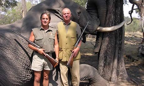 Elephant Advocacy League (EAL) - King Juan Carlos hunting elephants